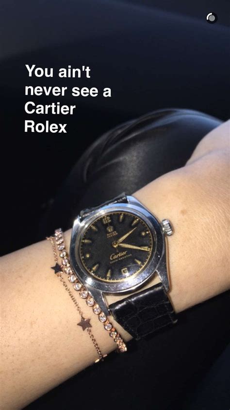 kylie jenner rolex cartier watch|kylie jenner watches review.